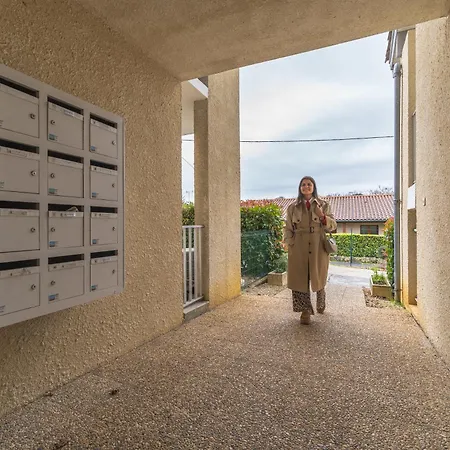 Les Mimosas - App 01 - Cosy Rdc Apartment Cazaubon