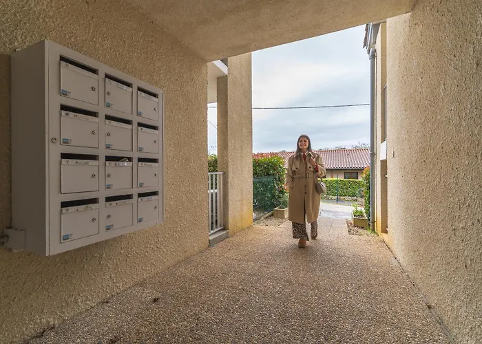 Les Mimosas - App 01 - Cosy Rdc Apartmán Cazaubon